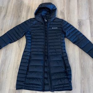 Columbia Women’s Down Long Hooded Jacket